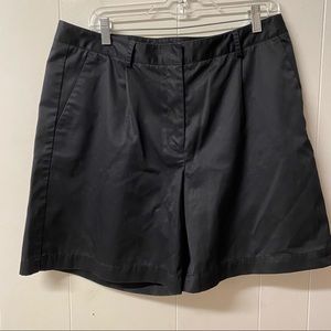 Liz Claiborne Sport Shorts Wide Leg Size 16 Black